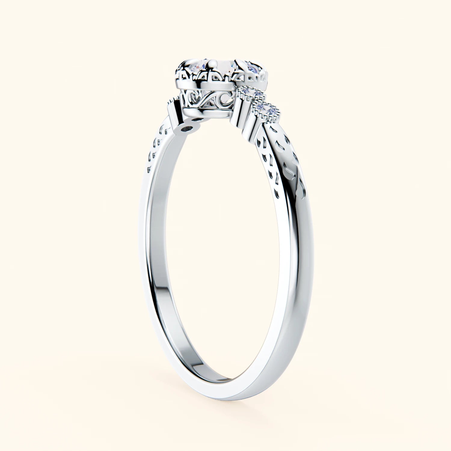 14kt White Gold