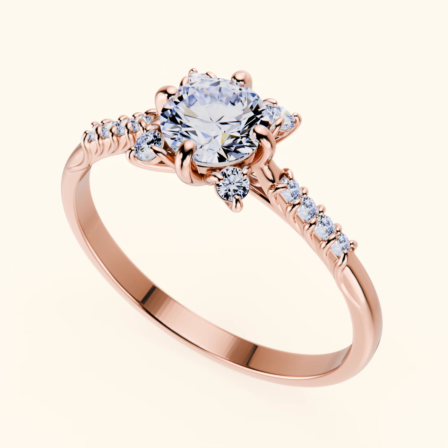14kt Rose Gold