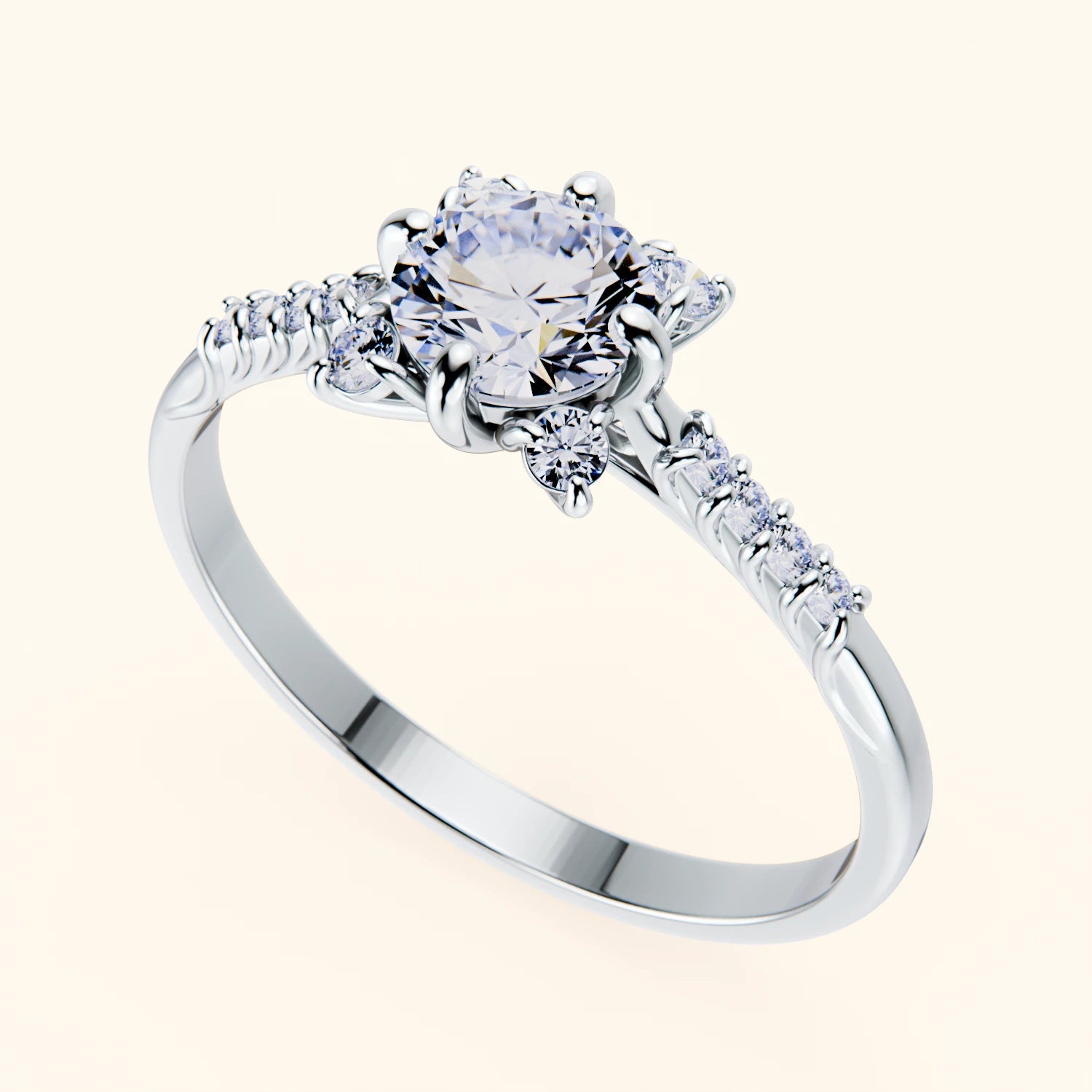 14kt White Gold