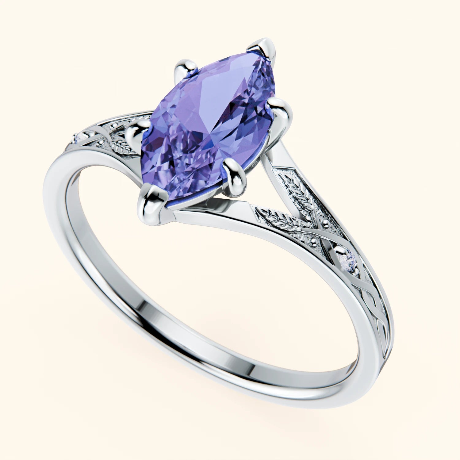 14kt White Gold