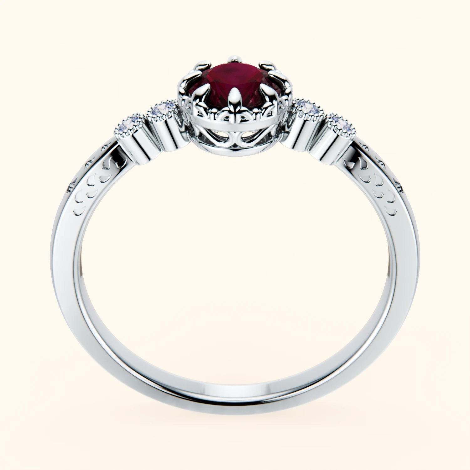 14kt White Gold