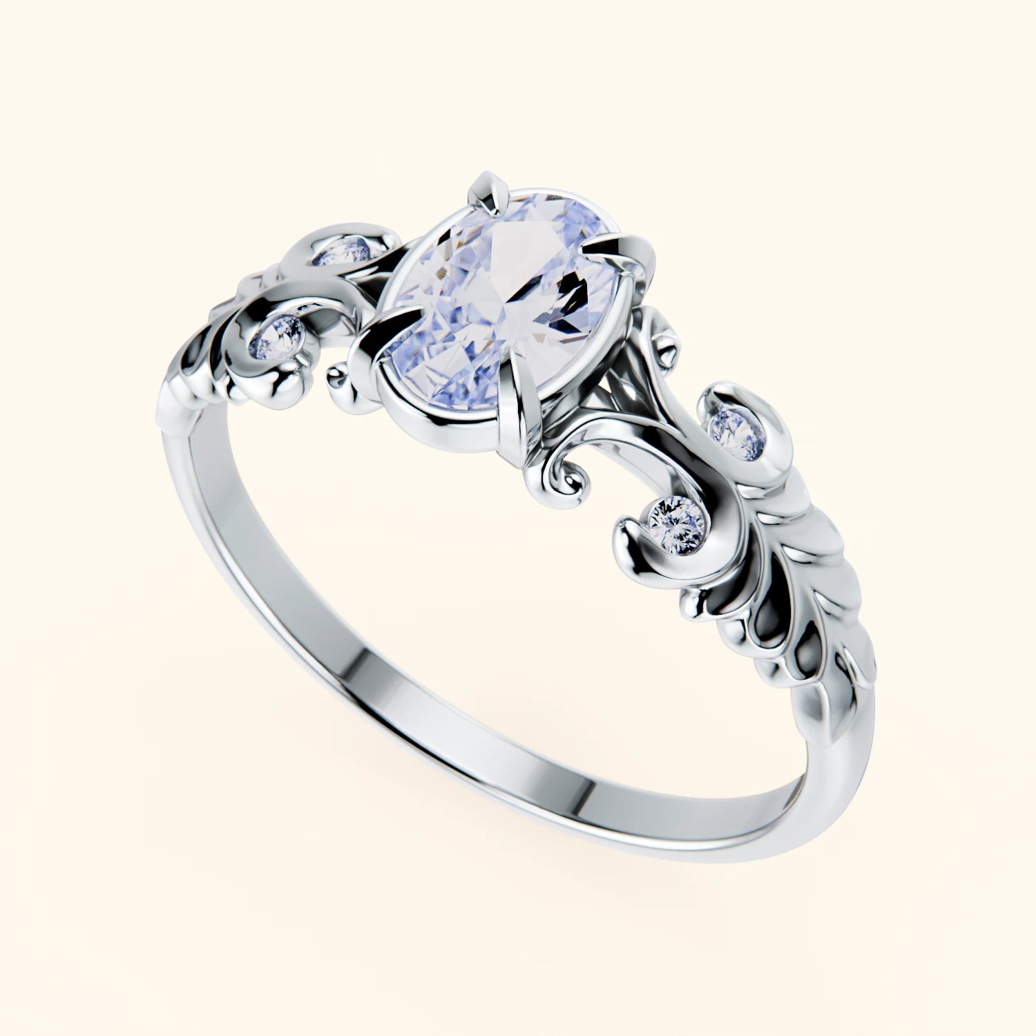 14kt White Gold