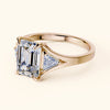 Engagement Ring - Ramzes' Architectural, Side Diamonds