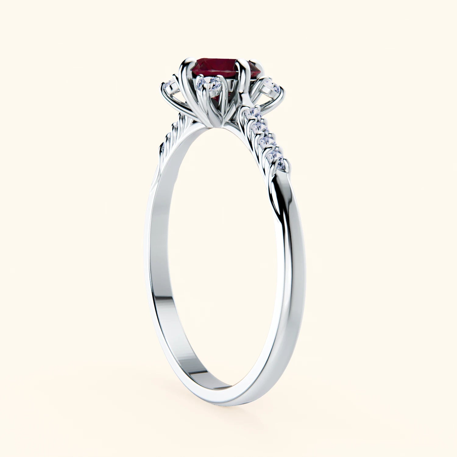 14kt White Gold