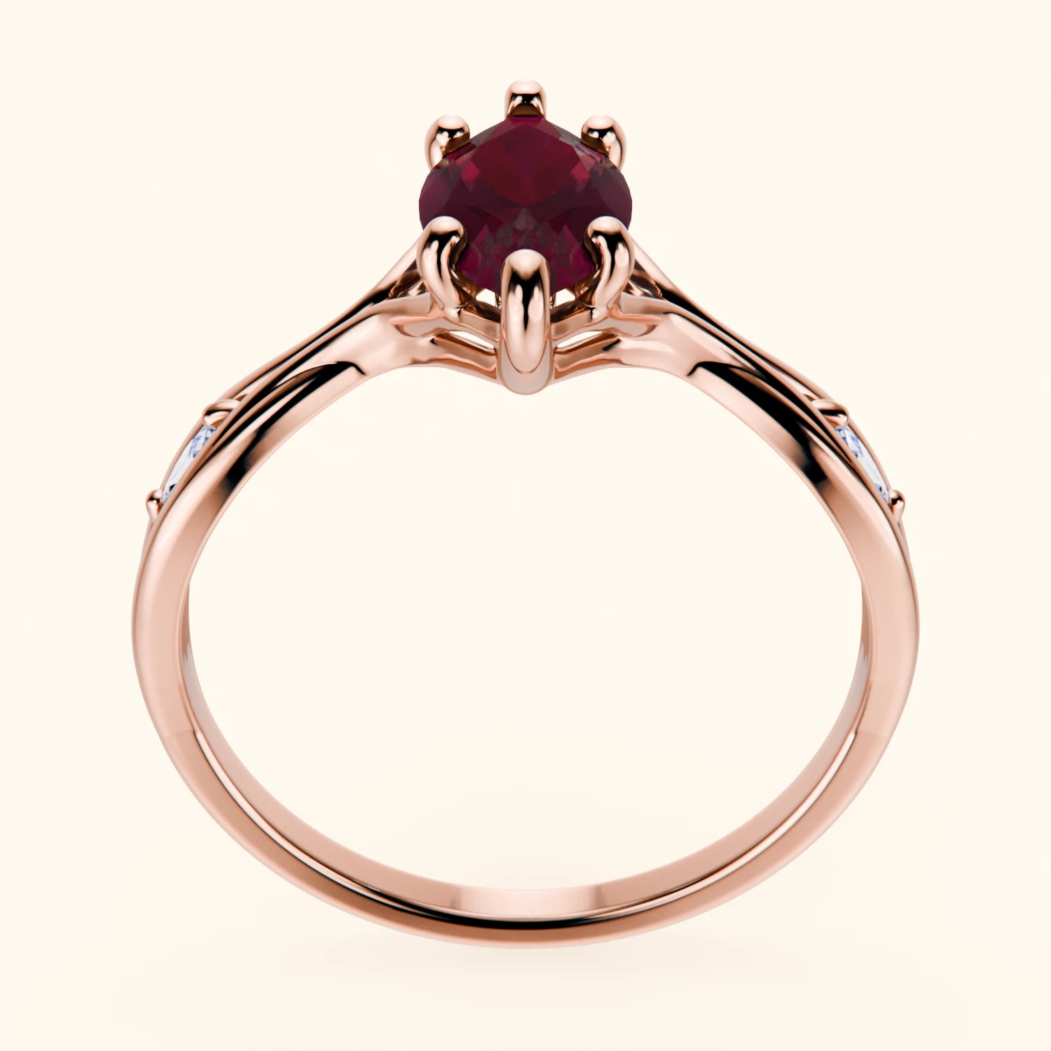 14kt Rose Gold