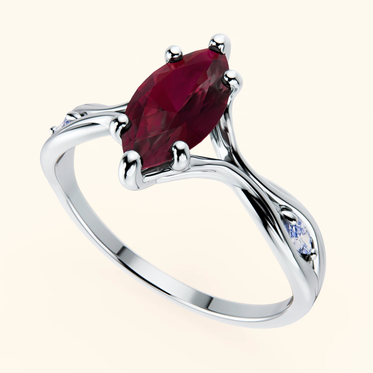 14kt White Gold