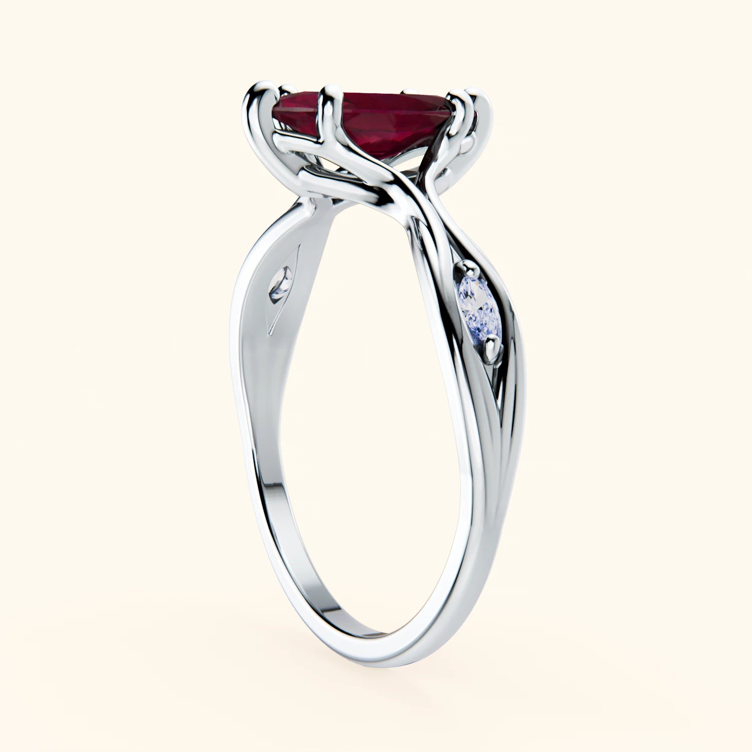 14kt White Gold