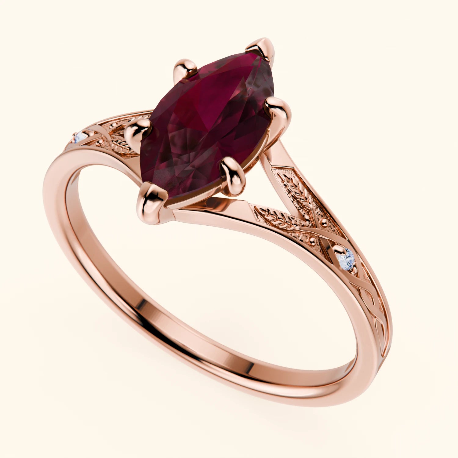 14kt Rose Gold